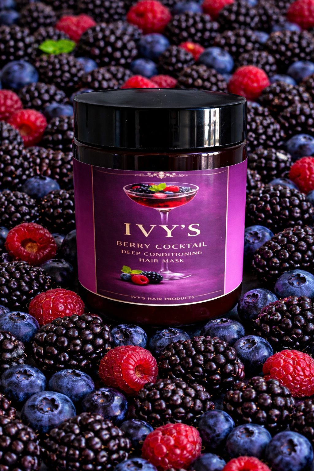 Berry Cocktail Deep Conditioning Hair Mask