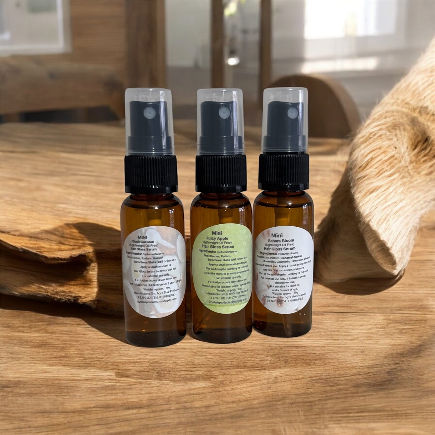 Mini-Lightweight Hair Gloss Serum 30g