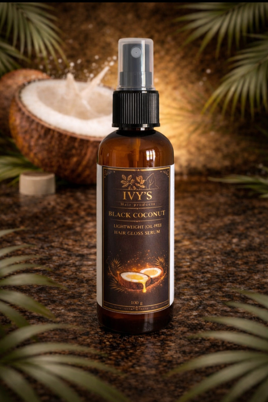Lightweight Hair Gloss Serum (oil free)