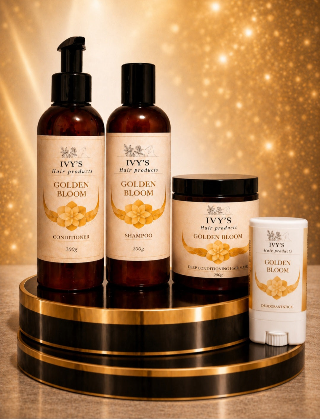 Hair Trio and Deo Bundle