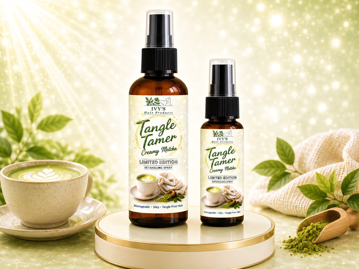 LIMITED EDITION- Creamy Matcha Tangle Tamer
